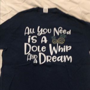 Navy Disney Dole Whip Shirt